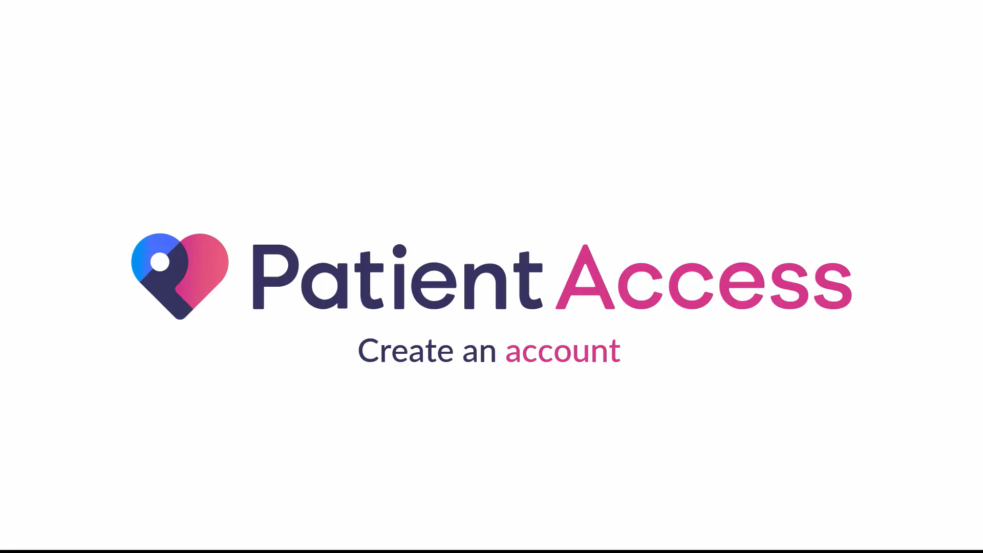 Create a Patient Access account